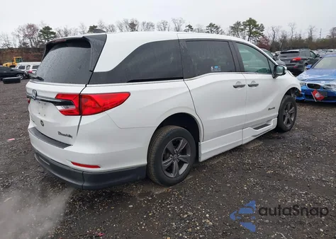 2021 Honda Odyssey Ex from USA, damaged, VIN 5FNRL6H58MB036303